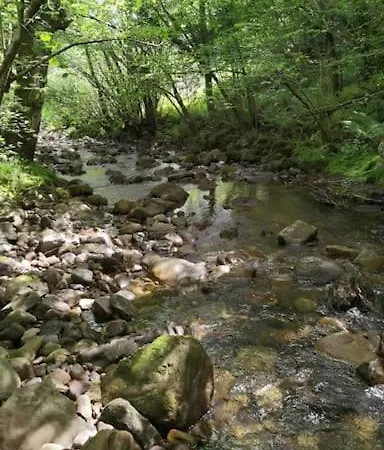 Amplia Y Comoda Casa De Piedra Con Porche Y Jardin San Roque de Ríomiera Buitenkant foto