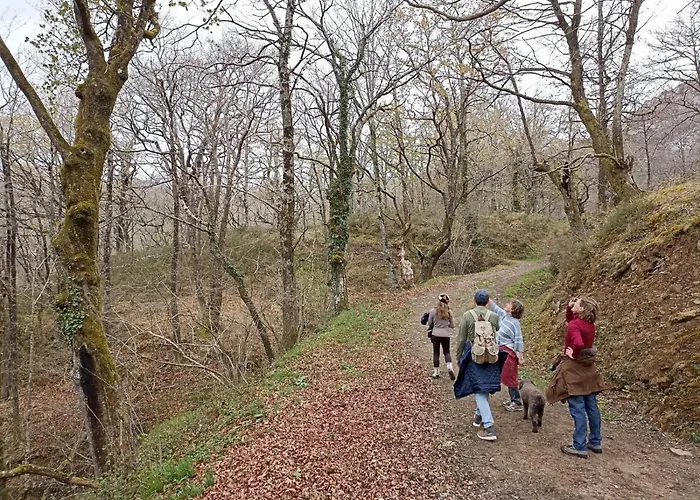 Amplia Y Comoda Casa De Piedra Con Porche Y Jardin